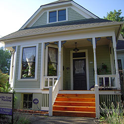 NE Portland Painting - House with Attic