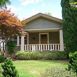 NE Portland Painting - One Story Home with Wide Porch