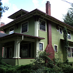 NE Portland Painting - Three Story Home with Porch